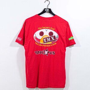 Tickle Me Elmo TMX Promo T-Shirt Large Y2K Toys R Us Streetwear Cartoon
